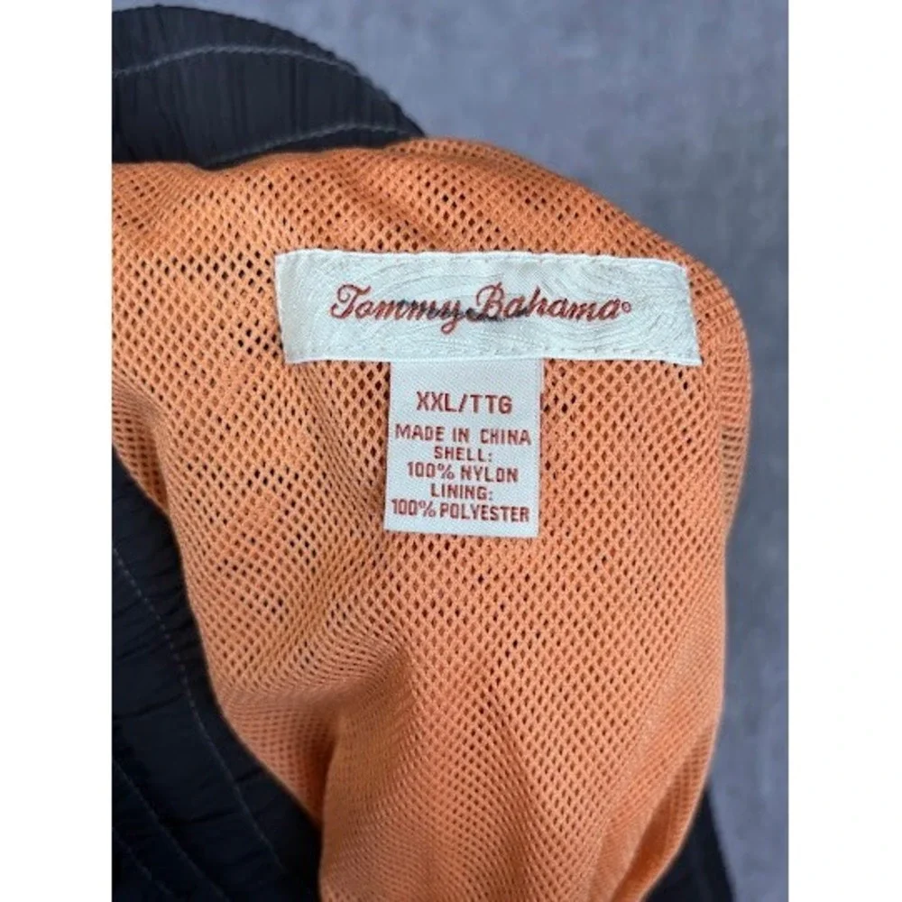Tommy Bahama Mens XXL Swim Trunks Drawstring Black‎ Swimsuit Shorts